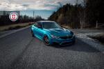 BMW M3 Sedan Atlantis Blue on HRE Wheels (P104SC) 2019 года